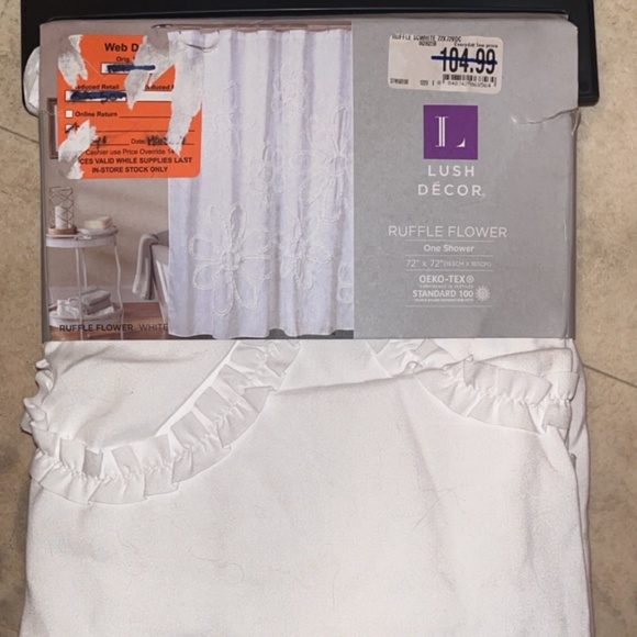Lush Decor Shower Curtain - Picture 1 of 1